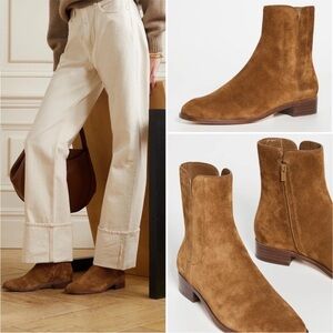 Loeffler Randall Brown Ankle Boots
